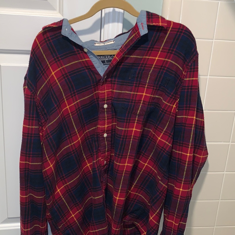Nautica Flannel Button Down